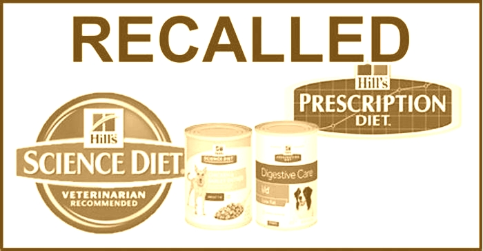 Which Hills dog food was recalled?