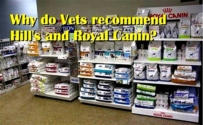 Why do vets recommend Hill's dog food?